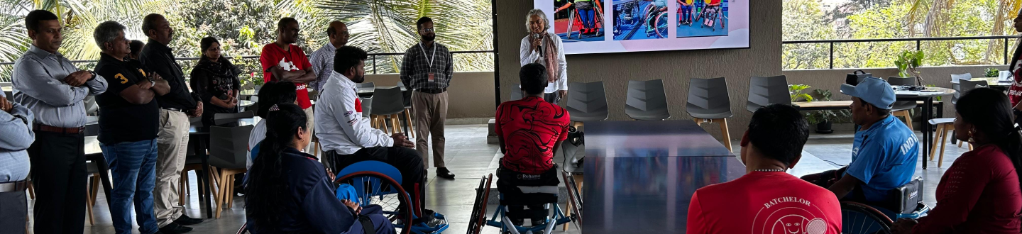 Wheelchair desktop