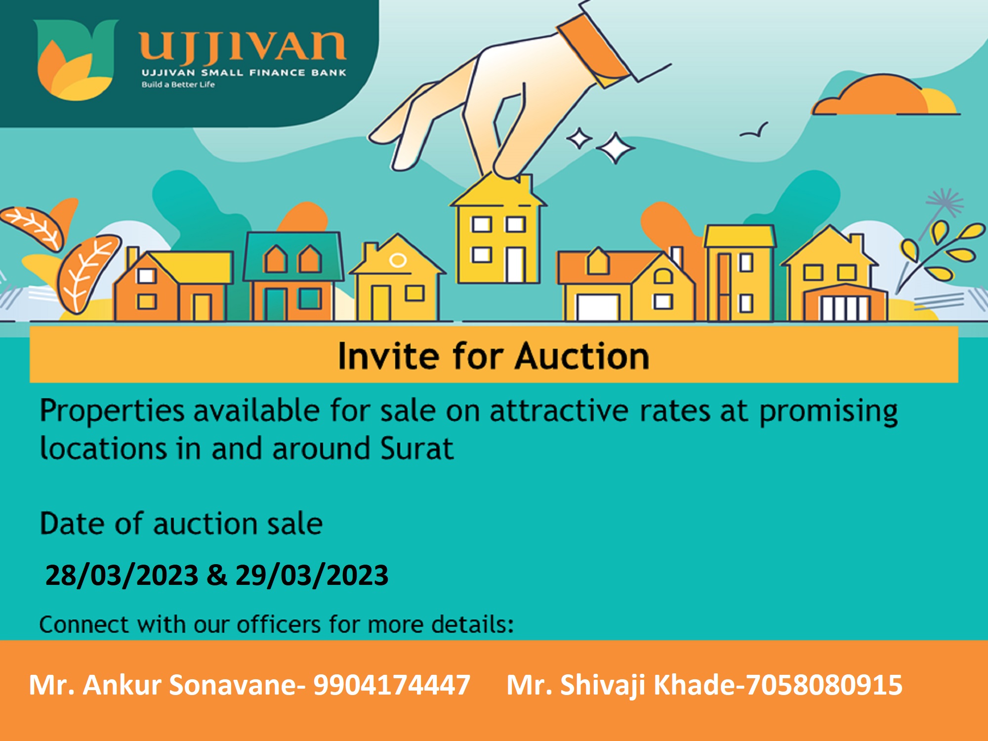 Invite for auction